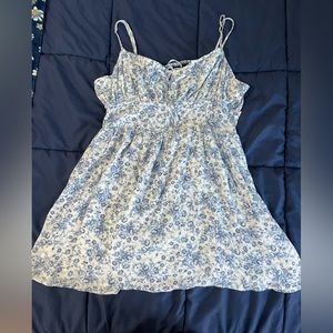 NWT Garage Size XL Blue Floral Dress